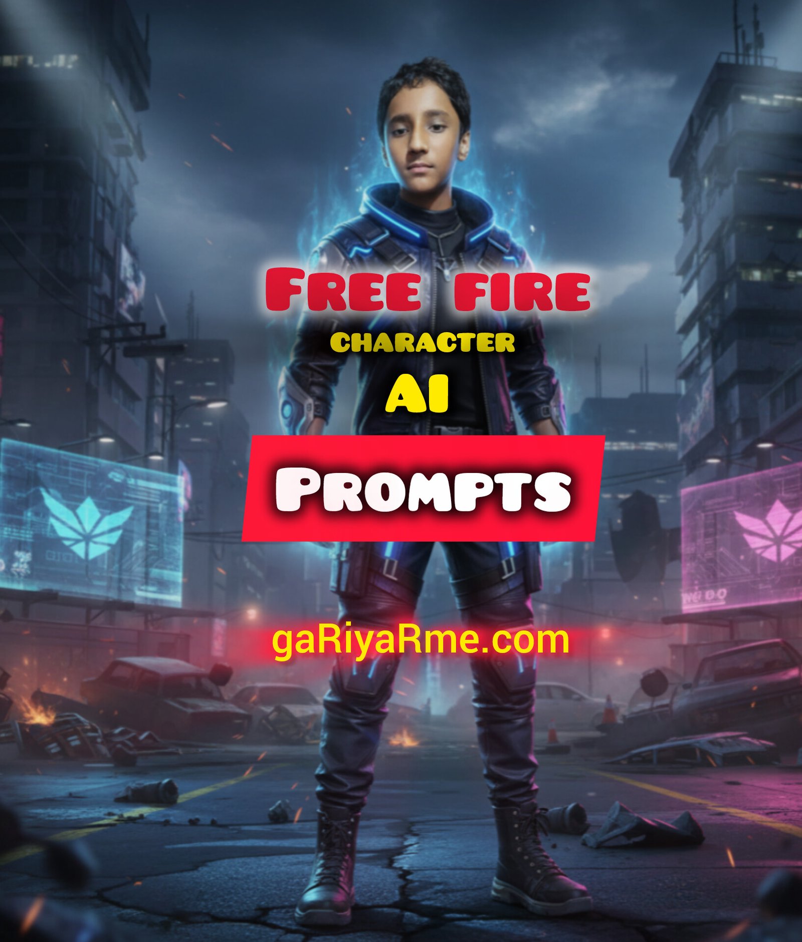 Free Fire Male Character AI Prompts – Transform Your Photos into In-Game Heroes