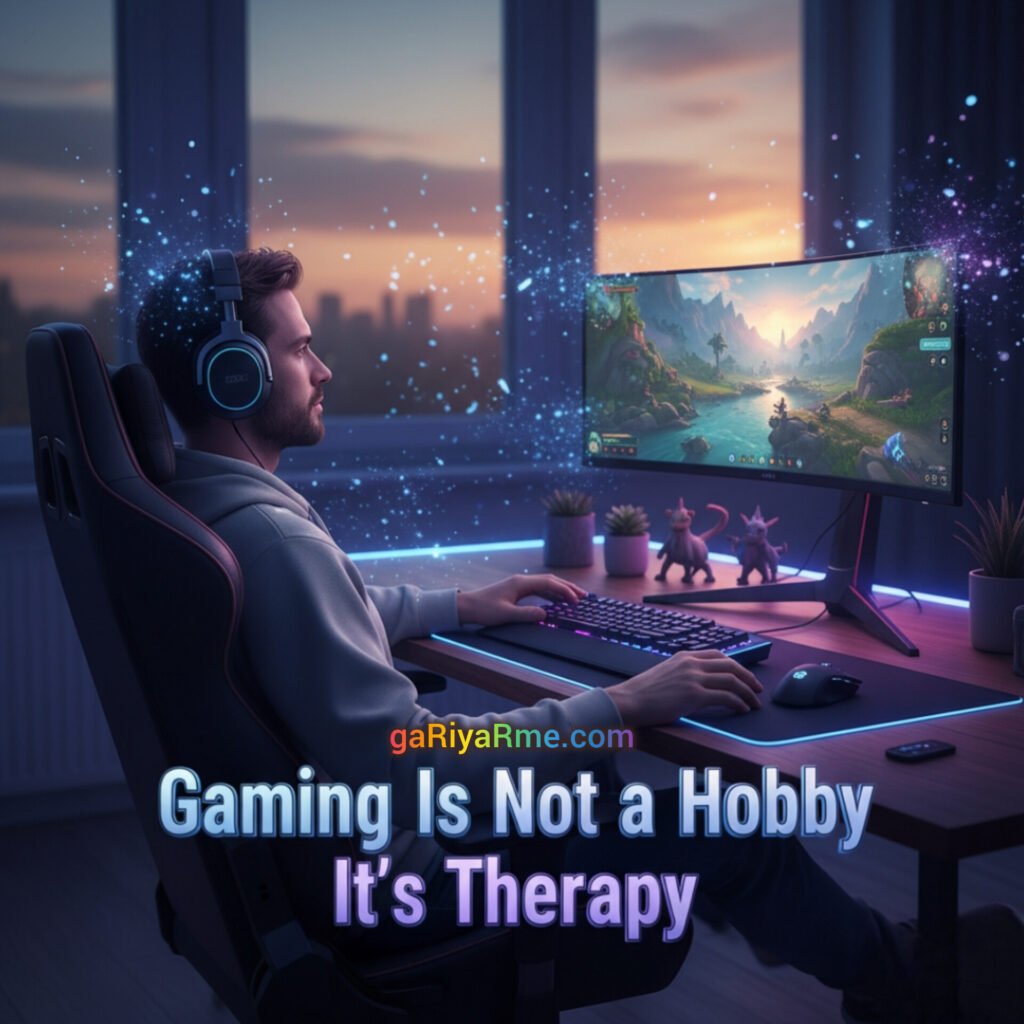 Gaming Is Not a Hobby, It’s Therapy — The Real Benefits of Gaming for Mental Wellness