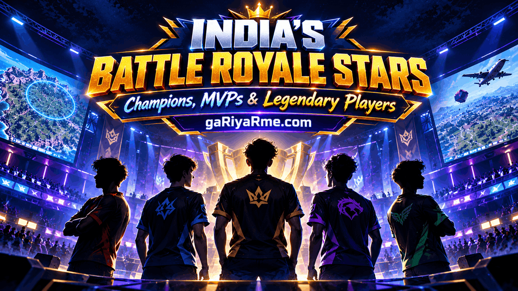 India’s Most Influential Battle Royale Esports Players