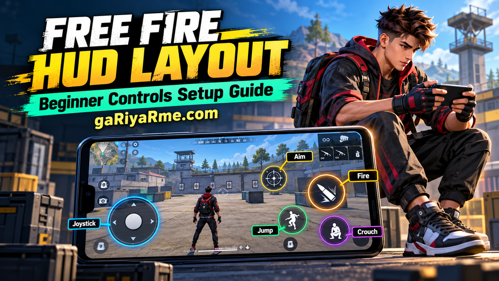 Free Fire HUD Layout for Beginners: Controls Setup Guide