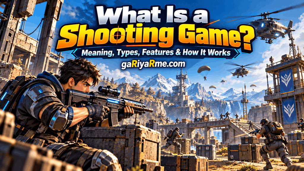 What Is a Shooting Game? Meaning, Types, Features & How It Works